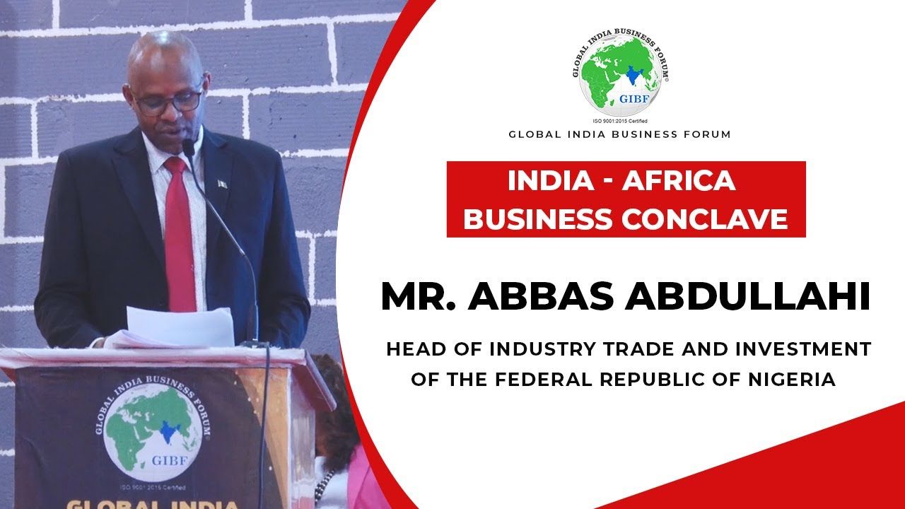 Youtube Thumbnail - 'Nigeria: The Land of Business Opportunities' - India-Africa Business Conclave!